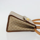 CELINE Macadam Canvas Star Ball Hand Bag PVC 2way Beige Gold Auth 190408A-3