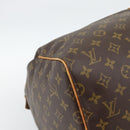 LOUIS VUITTON Monogram Keepall 55 Boston Bag M41424 LV Auth 190412A-11