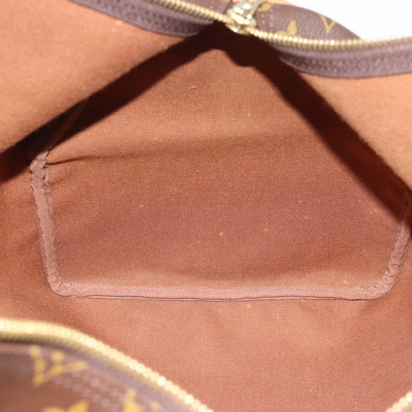 LOUIS VUITTON Monogram Keepall 55 Boston Bag M41424 LV Auth 190412A
