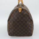 LOUIS VUITTON Monogram Keepall 55 Boston Bag M41424 LV Auth 190412A-4