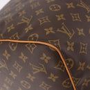 LOUIS VUITTON Monogram Keepall 55 Boston Bag M41424 LV Auth 190413V-10