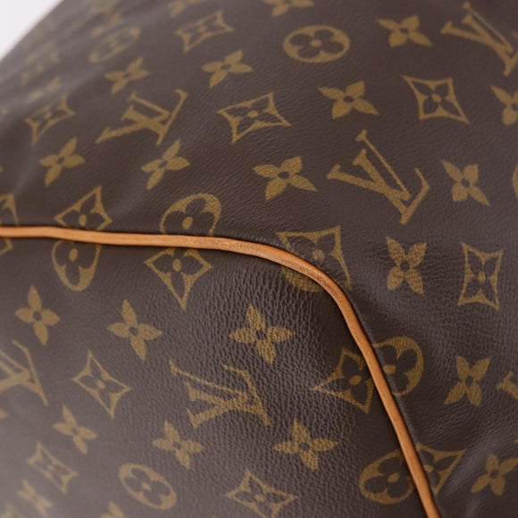 LOUIS VUITTON Monogram Keepall 55 Boston Bag M41424 LV Auth 190413V