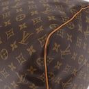 LOUIS VUITTON Monogram Keepall 55 Boston Bag M41424 LV Auth 190413V-11