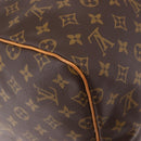 LOUIS VUITTON Monogram Keepall 55 Boston Bag M41424 LV Auth 190413V-12