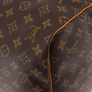 LOUIS VUITTON Monogram Keepall 55 Boston Bag M41424 LV Auth 190413V-13