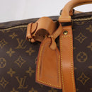 LOUIS VUITTON Monogram Keepall 55 Boston Bag M41424 LV Auth 190413V-15