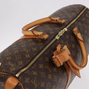 LOUIS VUITTON Monogram Keepall 55 Boston Bag M41424 LV Auth 190413V-6