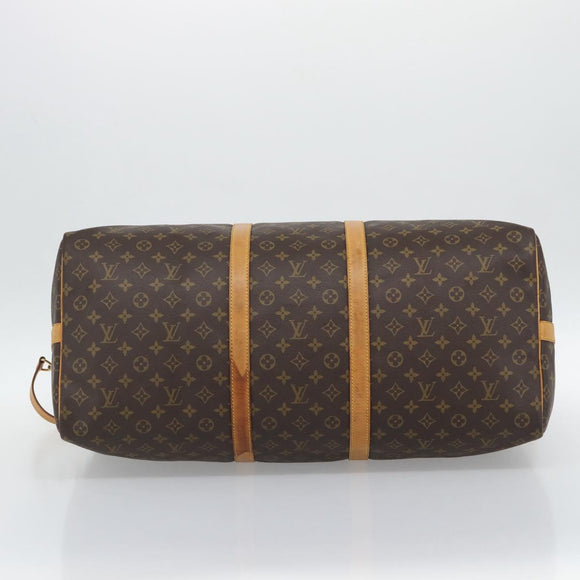LOUIS VUITTON Monogram Keepall Bandouliere 60 Boston Bag M41412 LV Auth 190414A
