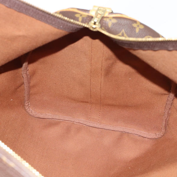 LOUIS VUITTON Monogram Keepall Bandouliere 60 Boston Bag M41412 LV Auth 190414A