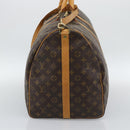 LOUIS VUITTON Monogram Keepall Bandouliere 60 Boston Bag M41412 LV Auth 190414A-3