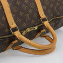 LOUIS VUITTON Monogram Keepall Bandouliere 60 Boston Bag M41412 LV Auth 190414A-7