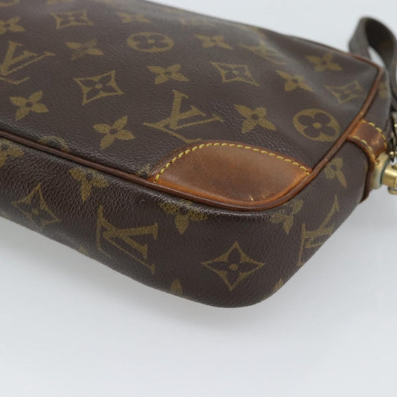 LOUIS VUITTON Monogram Marly Dragonne GM Clutch Bag M51825 LV Auth 190416