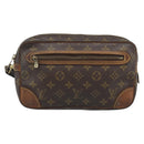 LOUIS VUITTON Monogram Marly Dragonne GM Clutch Bag M51825 LV Auth 190416-13