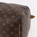 LOUIS VUITTON Monogram Keepall 50 Boston Bag M41426 LV Auth 190417A-14