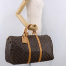 LOUIS VUITTON Monogram Keepall 50 Boston Bag M41426 LV Auth 190417A-22