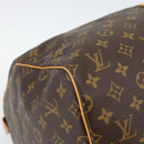 LOUIS VUITTON Monogram Keepall 55 Boston Bag M41424 LV Auth 190418A-14