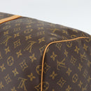 LOUIS VUITTON Monogram Keepall 55 Boston Bag M41424 LV Auth 190418A-15
