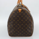 LOUIS VUITTON Monogram Keepall 55 Boston Bag M41424 LV Auth 190418A-3