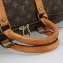 LOUIS VUITTON Monogram Keepall 55 Boston Bag M41424 LV Auth 190418A-7