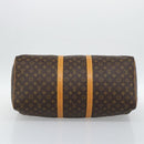 LOUIS VUITTON Monogram Keepall 55 Boston Bag M41424 LV Auth 190418A-5