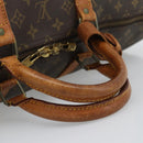 LOUIS VUITTON Monogram Keepall 55 Boston Bag M41424 LV Auth 190419-7
