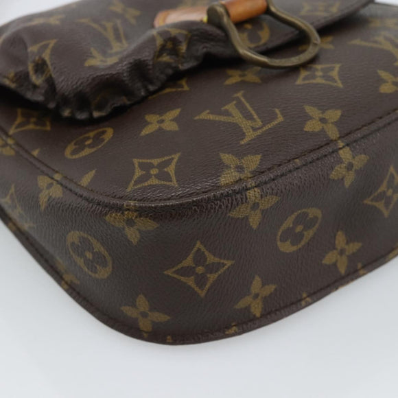 LOUIS VUITTON Monogram Saint Cloud MM Shoulder Bag M51243 LV Auth 190421