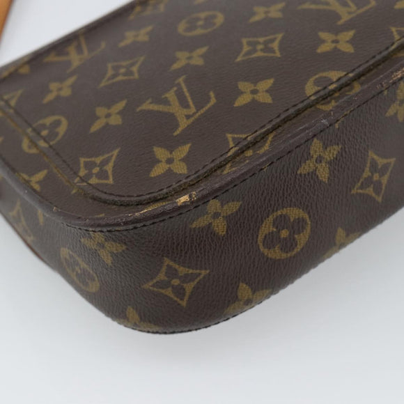LOUIS VUITTON Monogram Saint Cloud MM Shoulder Bag M51243 LV Auth 190421