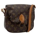 LOUIS VUITTON Monogram Saint Cloud MM Shoulder Bag M51243 LV Auth 190421-1