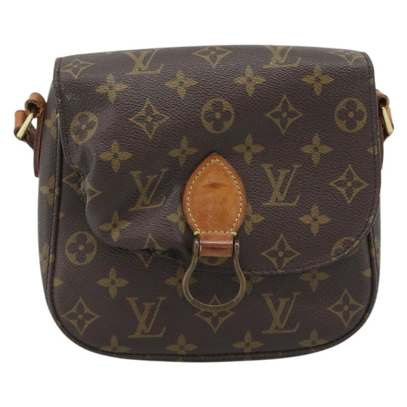 LOUIS VUITTON Monogram Saint Cloud MM Shoulder Bag M51243 LV Auth 190421