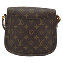 LOUIS VUITTON Monogram Saint Cloud MM Shoulder Bag M51243 LV Auth 190421-2