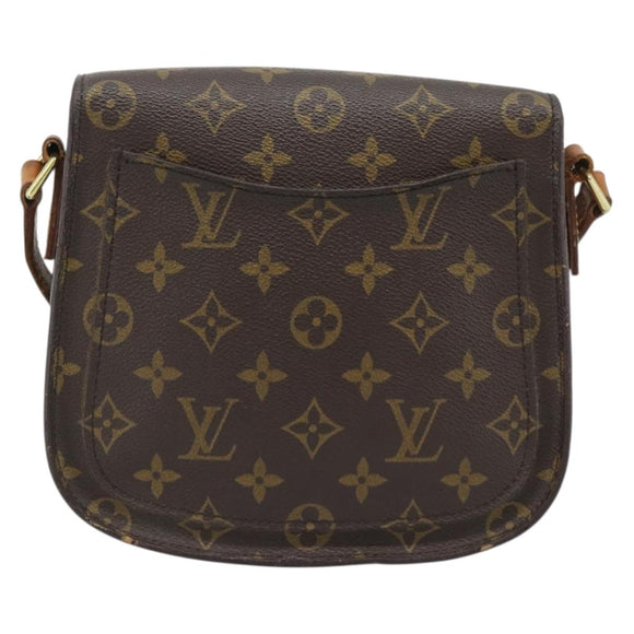LOUIS VUITTON Monogram Saint Cloud MM Shoulder Bag M51243 LV Auth 190421