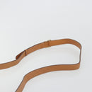 CELINE Macadam Canvas Shoulder Bag PVC Leather Brown Gold Auth 190422A-8