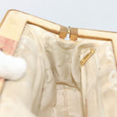 CHANEL Hand Bag Canvas Red CC Auth 190424-21