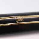 CELINE Hand Bag Patent leather Black Gold Auth 190425A-9