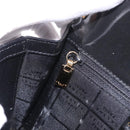 CELINE Hand Bag Patent leather Black Gold Auth 190425A-22