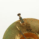CHANEL Brooch metal Gold CC Auth 190426M-11