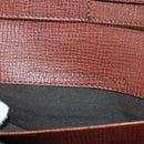 FENDI Zucca Canvas Long Wallet Black Brown Auth 190427V-12