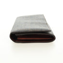 FENDI Zucca Canvas Long Wallet Black Brown Auth 190427V-3