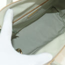 PRADA Hand Bag Rattan 2way Green Gold Auth 190430SAM-24