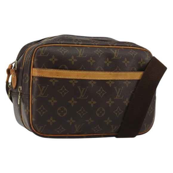 LOUIS VUITTON Monogram Reporter PM Shoulder Bag M45254 LV Auth 190431