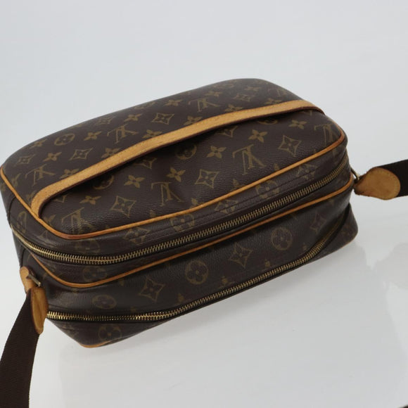 LOUIS VUITTON Monogram Reporter PM Shoulder Bag M45254 LV Auth 190431