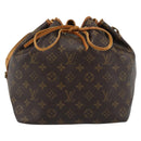 LOUIS VUITTON Monogram Petit Noe Shoulder Bag M42226 LV Auth 190432-13