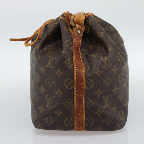LOUIS VUITTON Monogram Petit Noe Shoulder Bag M42226 LV Auth 190432