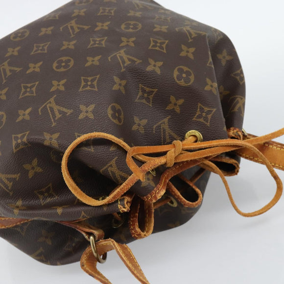 LOUIS VUITTON Monogram Petit Noe Shoulder Bag M42226 LV Auth 190432