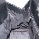 GUCCI GG Canvas Jackie Hand Bag Black Silver 002 1067 Auth 190433A-19