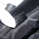 GUCCI GG Canvas Jackie Hand Bag Black Silver 002 1067 Auth 190433A-12