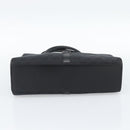 GUCCI GG Canvas Jackie Hand Bag Black Silver 002 1067 Auth 190433A-5