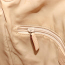GUCCI Jackie Shoulder Bag Leather Beige Silver 001 3734 Auth 190435V-22