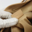 GUCCI Jackie Shoulder Bag Leather Beige Silver 001 3734 Auth 190435V-11