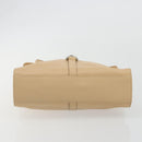 GUCCI Jackie Shoulder Bag Leather Beige Silver 001 3734 Auth 190435V-5